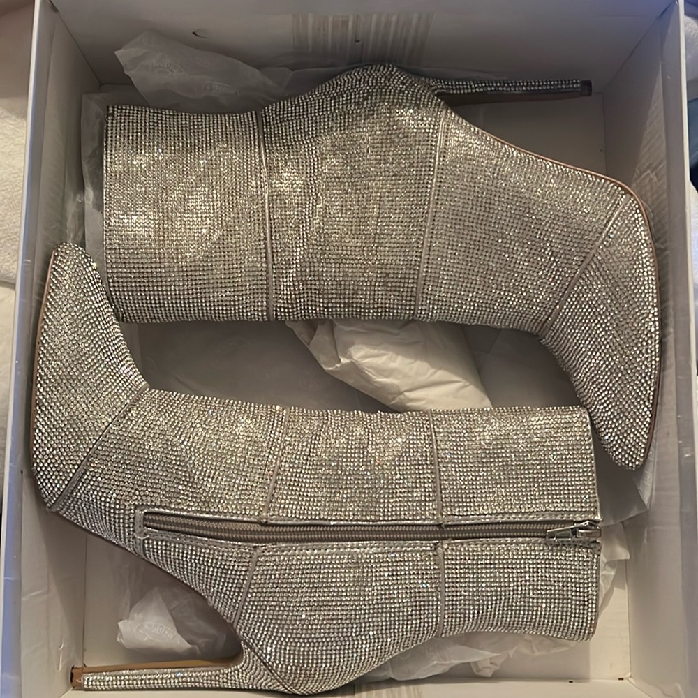 Steve Madden Rhinestone boots